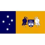 オーストラリア首都特別地域の旗ベクトル イラスト